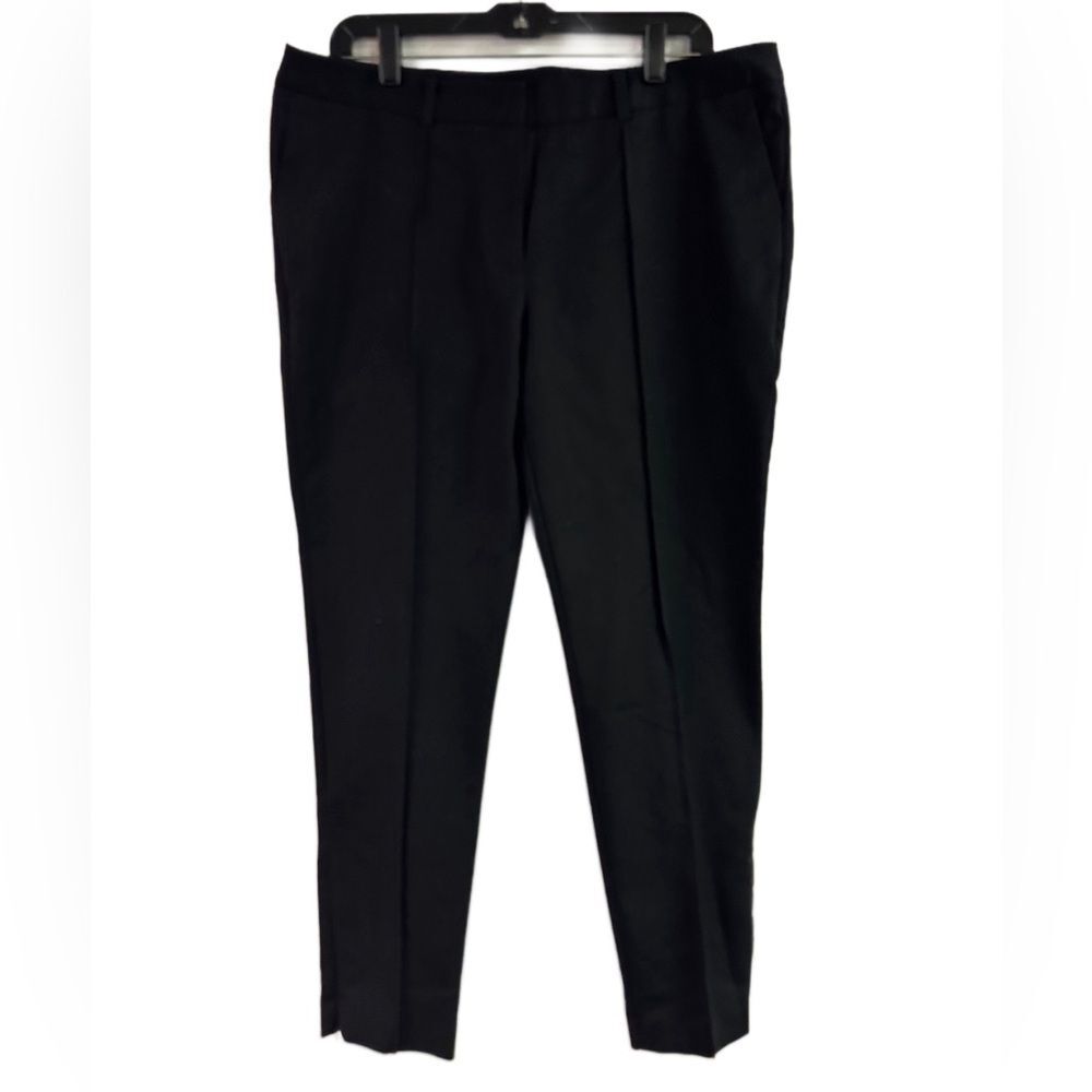 Worthington Black Side Ankle Zipper Pants Size 14